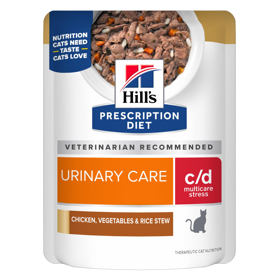 Hill's Prescription Diet c/d Multicare Stress Wet Cat Food, Chicken