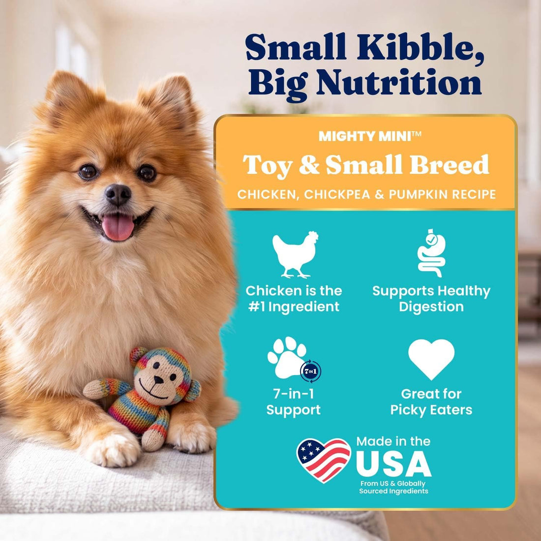 Solid Gold Small Breed Chicken Dry Dog Food, Grain Free