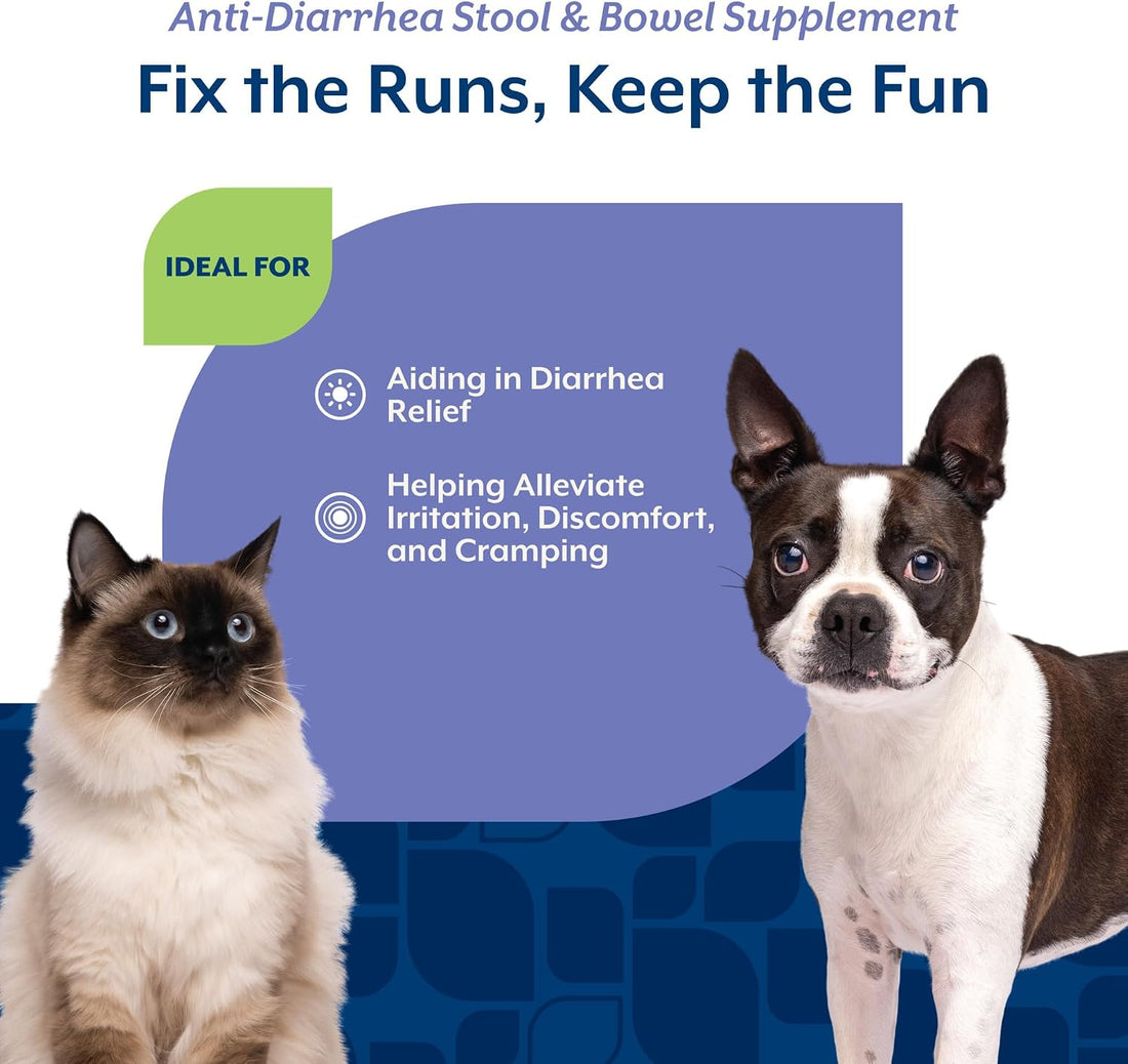 NaturVet Anti-Diarrhea Liquid Pet Supplement Plus Kaolin