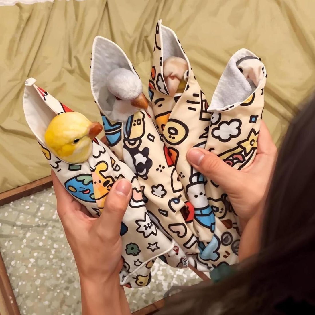 Self Adhering Parrot Grooming Wrap