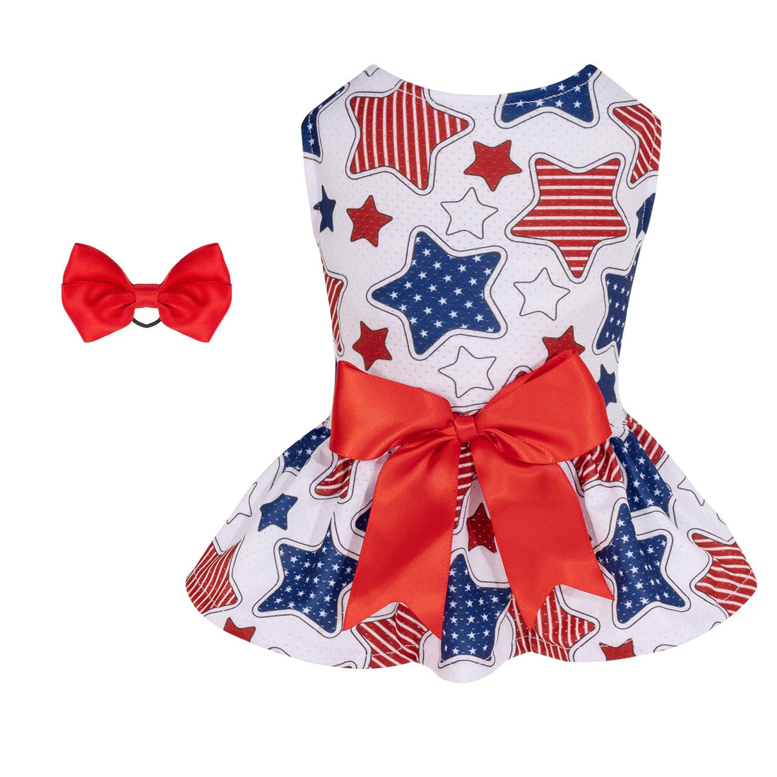 CuteBone Dog Mesh Dress Puppy Sundress Pet Outfit Summer Fashion