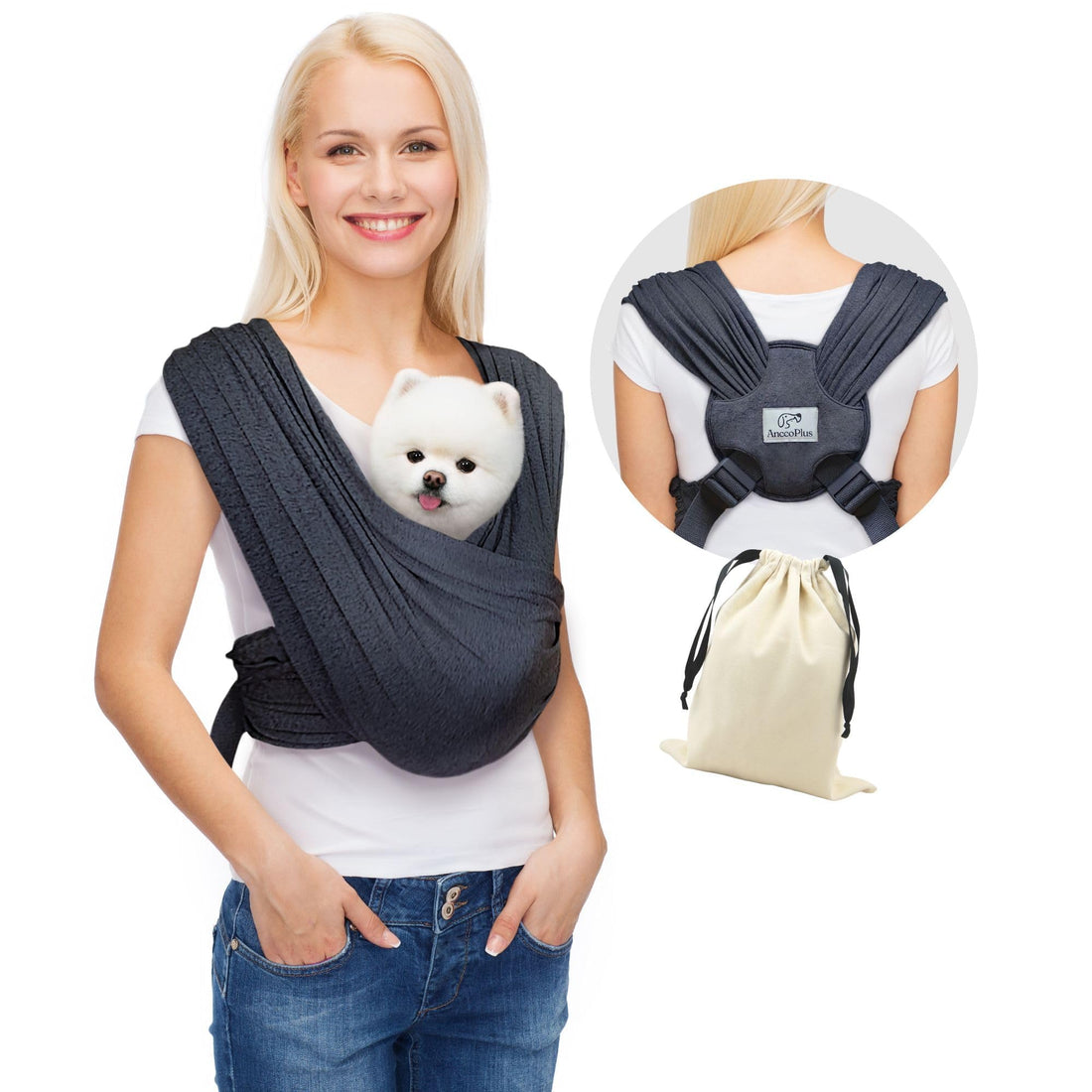 AnccoPlus Dog Carriers for Small Dogs, Front Facing Cat Carrier
