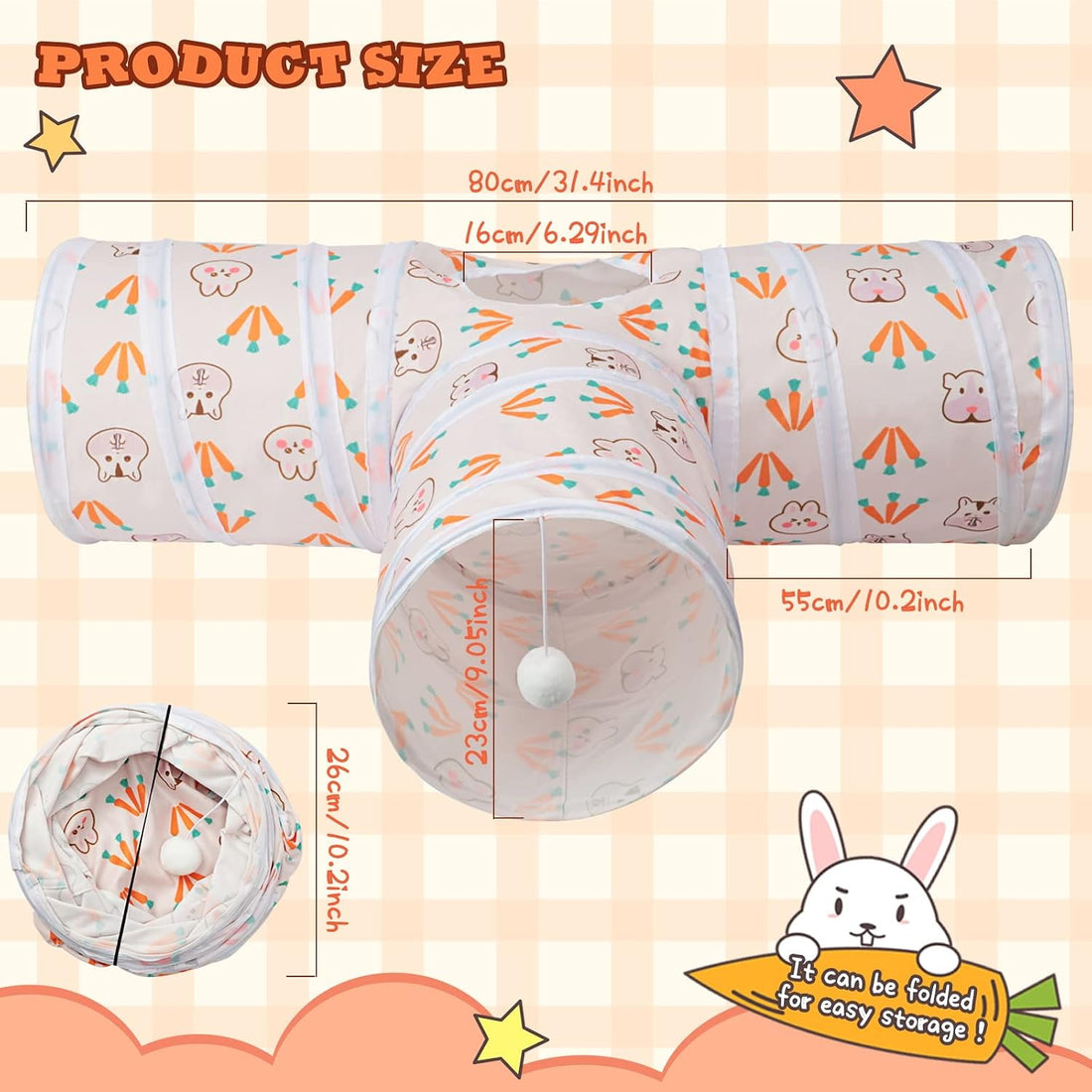 BWOGUE Bunny Tunnels & Tubes