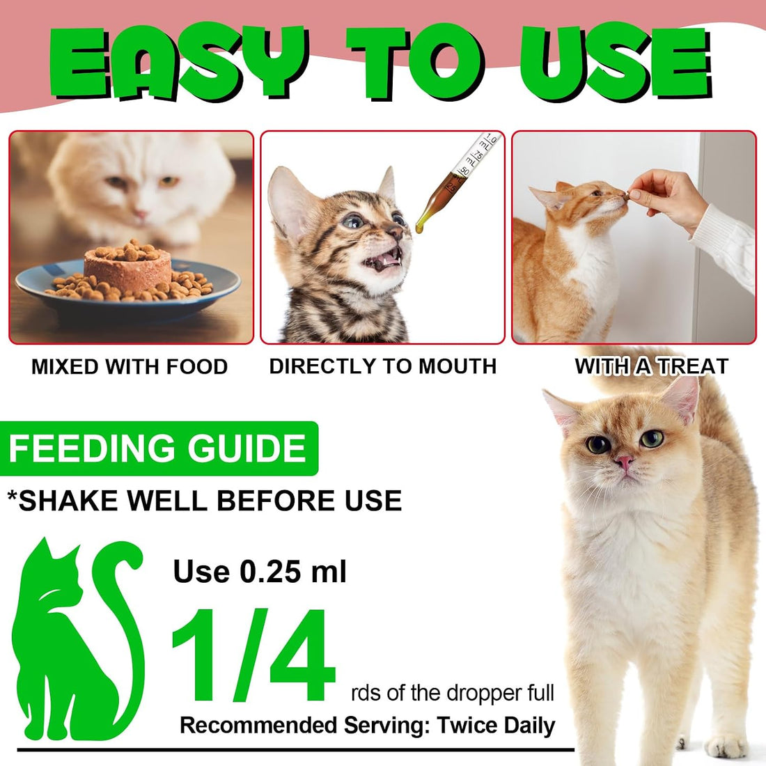 Urinary Tract for Cats, Natural Cat Urinary Tract Drops