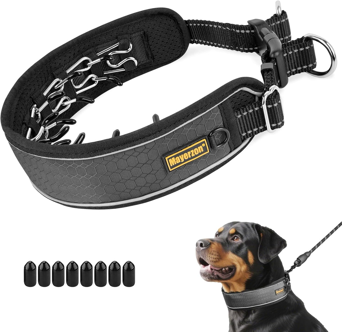 Mayerzon Patented No Pull Collar for Small Medium Large Dogs, Purple
