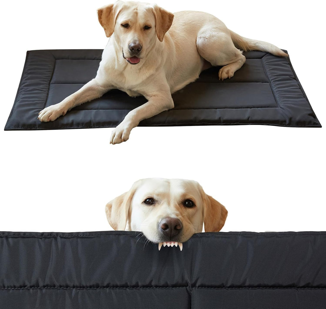 Chew Proof Indestructible Dog Bed, Durable Dog Crate Pad, X-Large