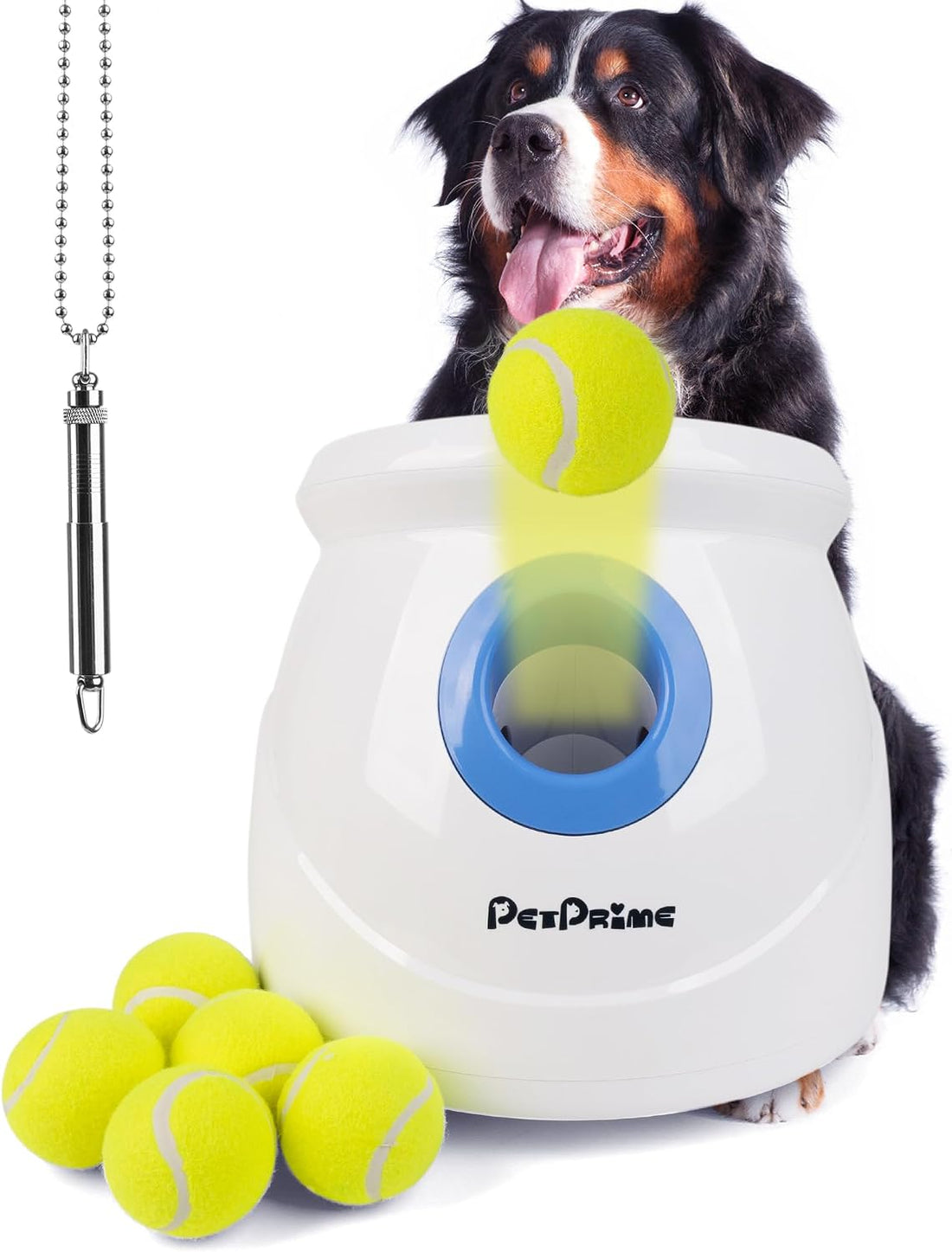 Pet Prime Dog Automatic Ball Launcher for Large Dogs Ball Thrower