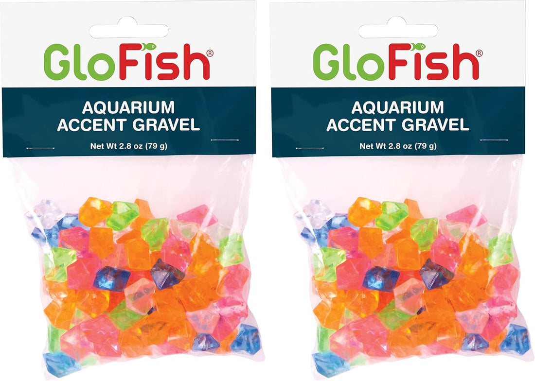 GloFish Accent Gravel for Aquariums, 2.8 Oz