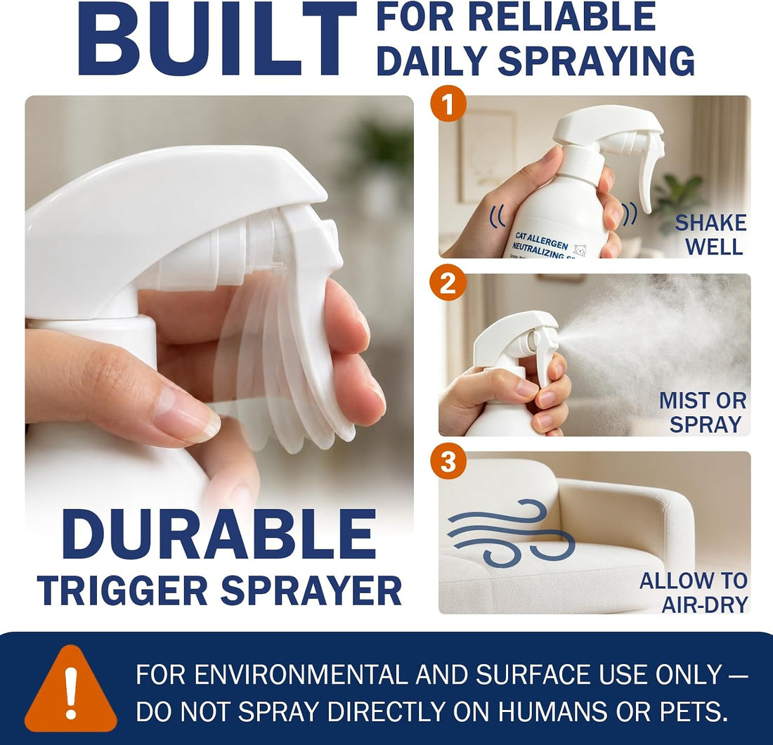 Cat Allergen Neutralizing Spray for Humans