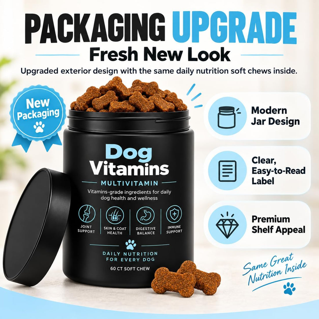 Dog Multivitamin for Itch Relief