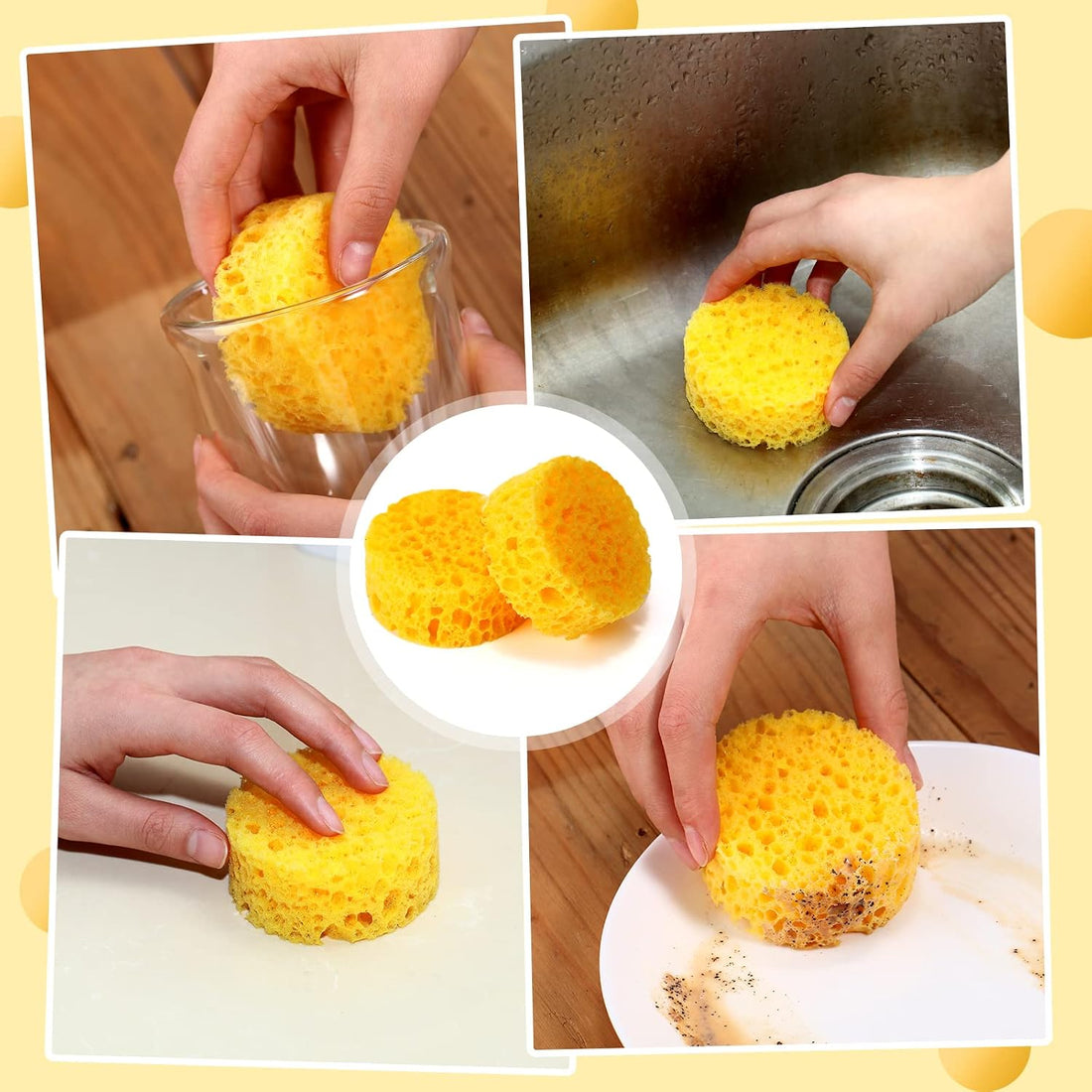 30 Pcs Tack Cleaning Sponges Horse Saddle Sponge Tack Sponges