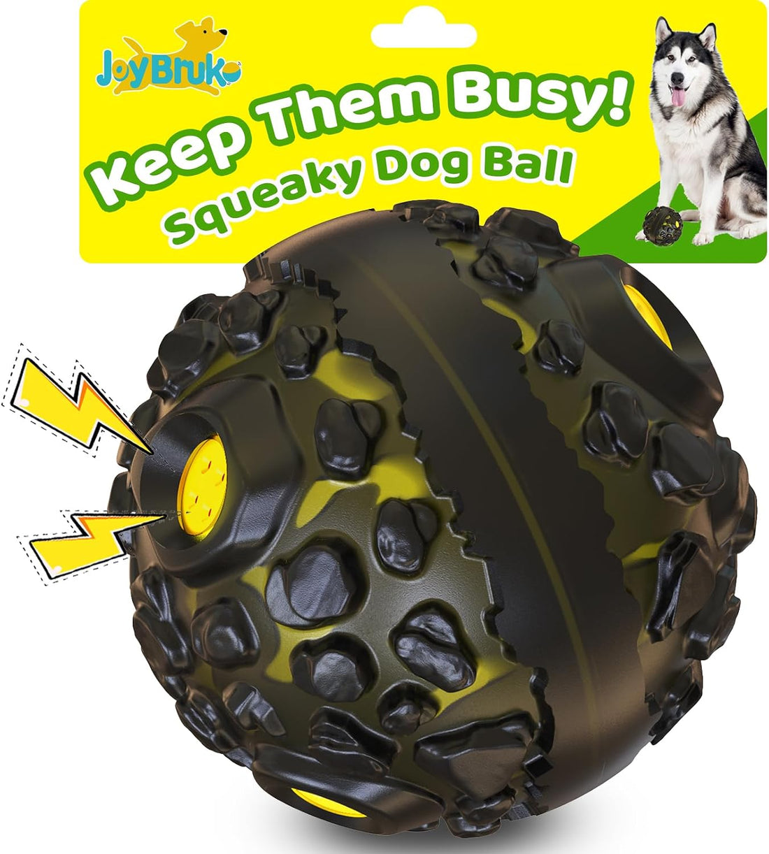 Dog Giggle Balls for Aggressive Chewers Interactive Dog Toy Ball