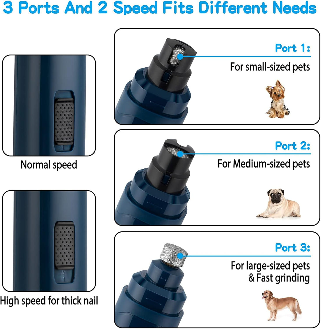 Casfuy Dog Nail Grinder Upgraded
