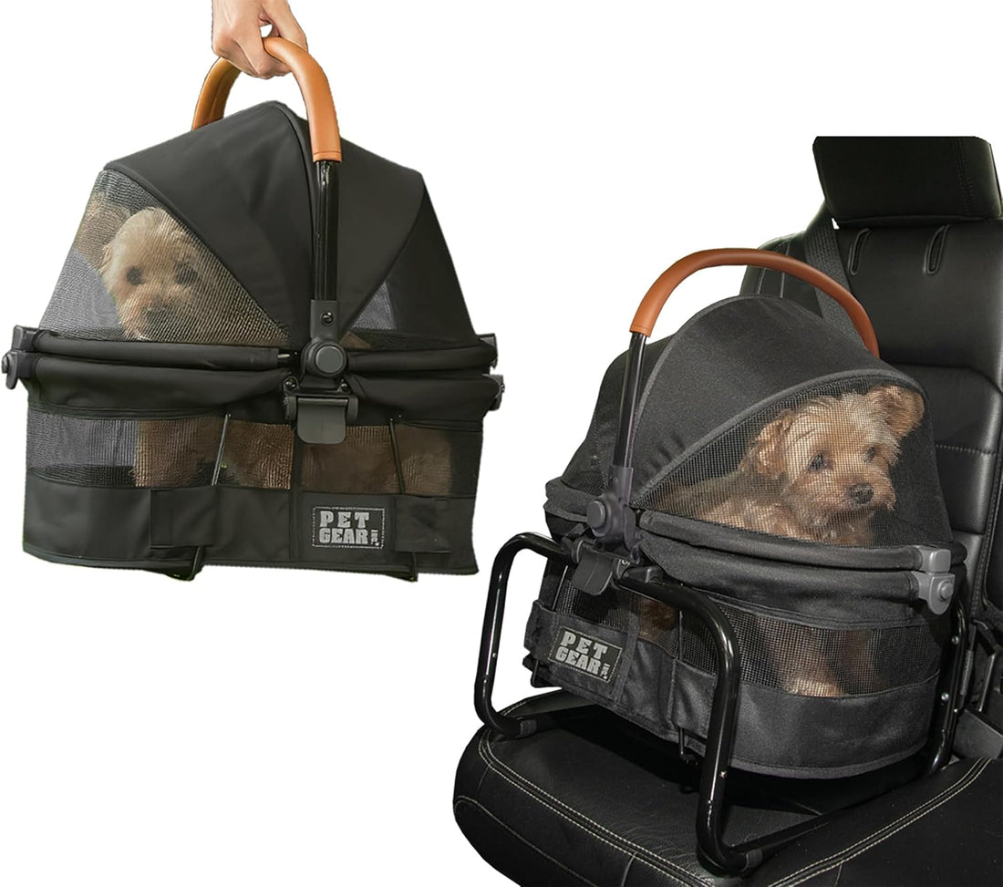 Pet Gear No-Zip View 360 Pet Carrier & Car Seat, 20"