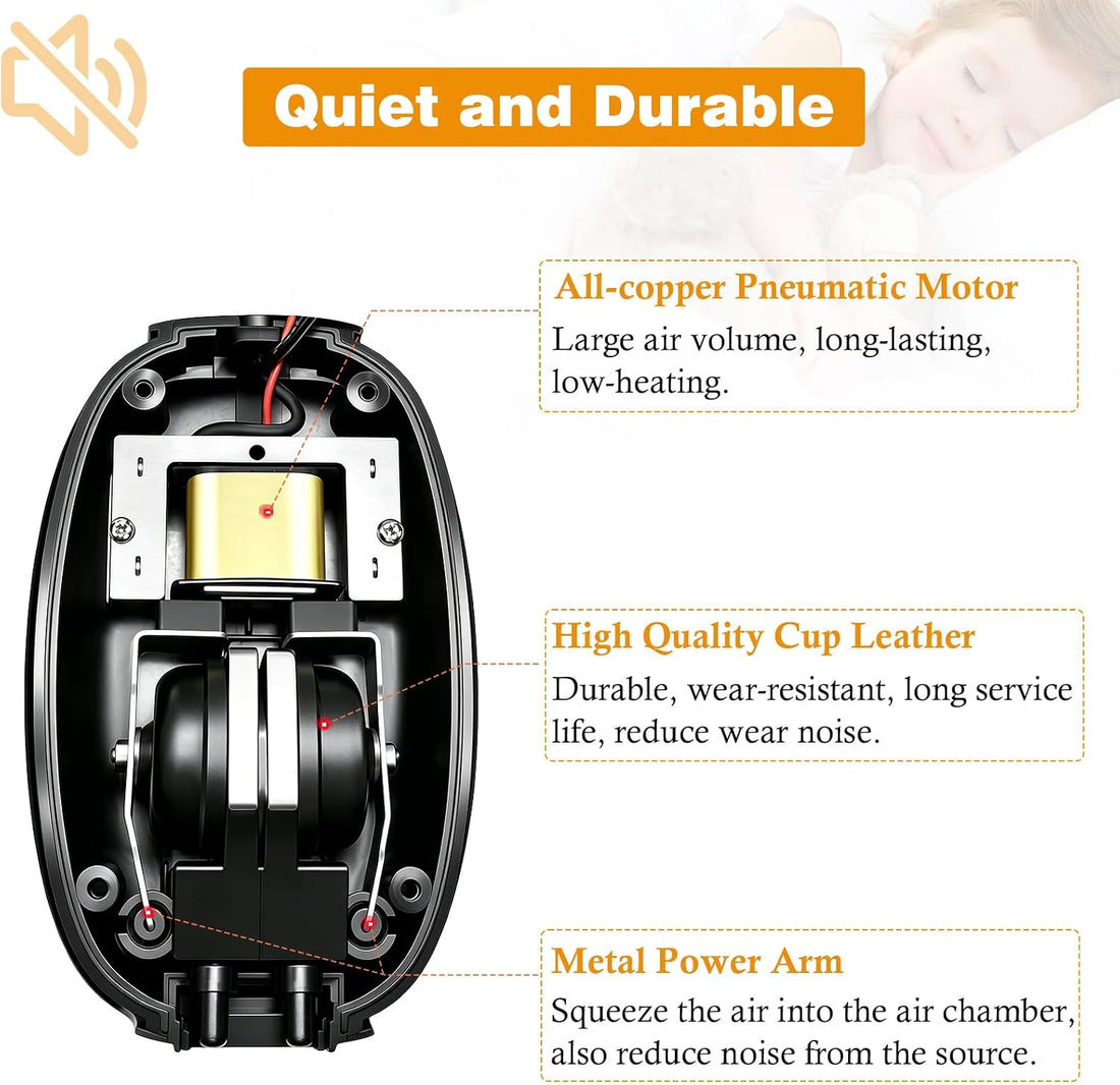 FEDOUR 4W/5W/8W Aquarium Corded Electric Air Pump