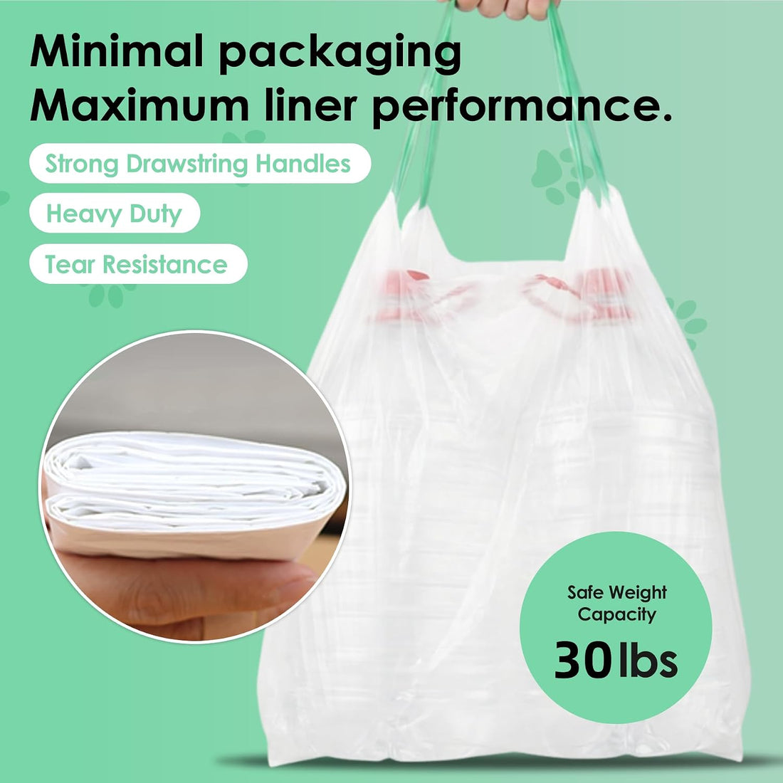 FortiCrest Thickened Cat Litter Box Liner Bag