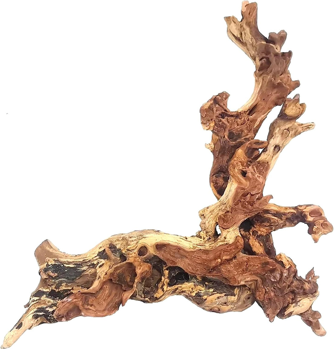Hamiledyi Aquarium Driftwood 3PCS Natural Trunk Driftwood Assorted