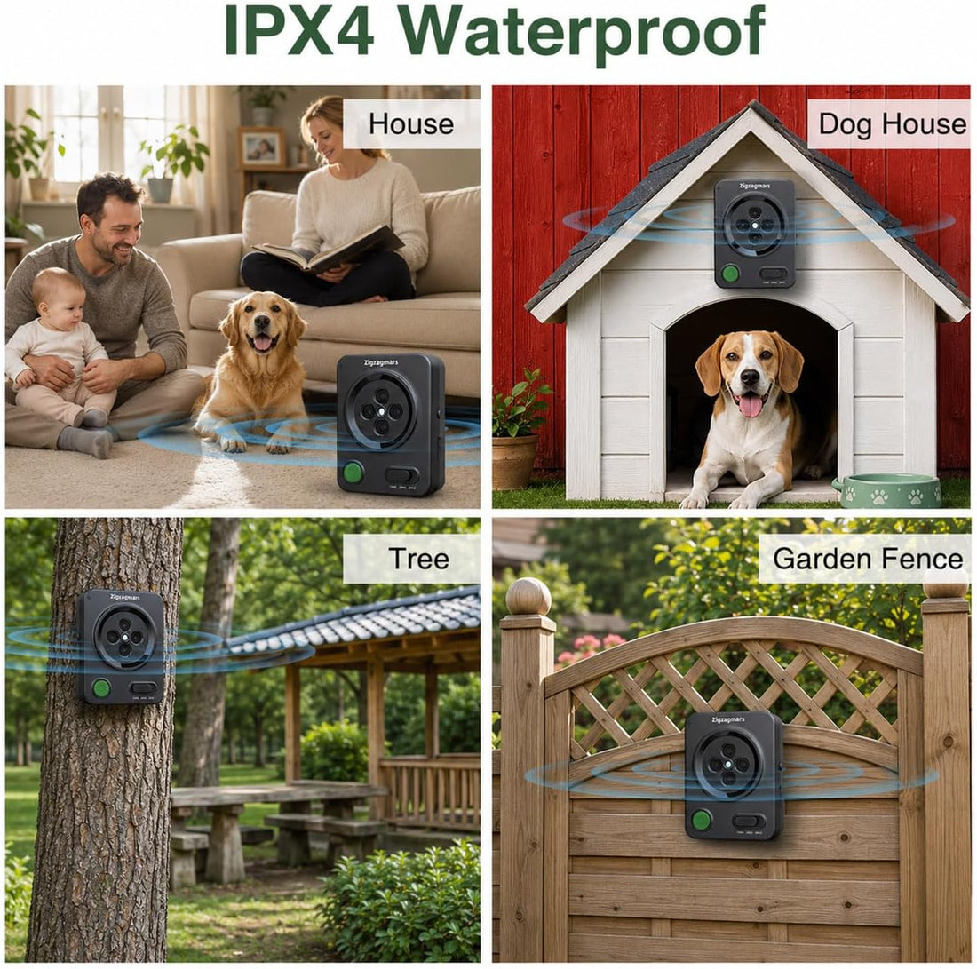 Ultrasonic Anti Barking Device for Dogs, No App, Instant Use