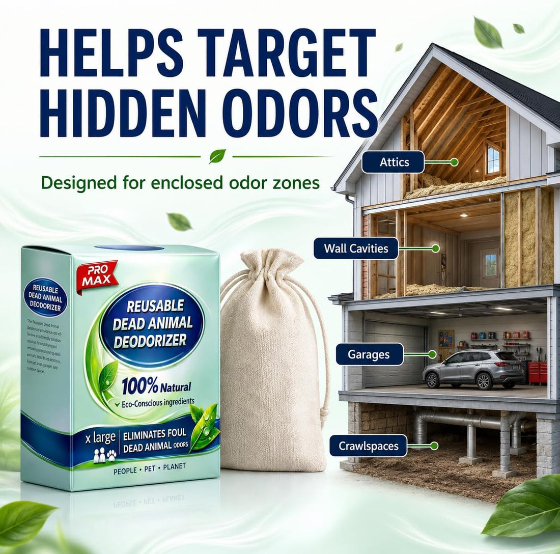 Dead Animal Odor Eliminator for Dead Mouse, Rodent & Rat Smell