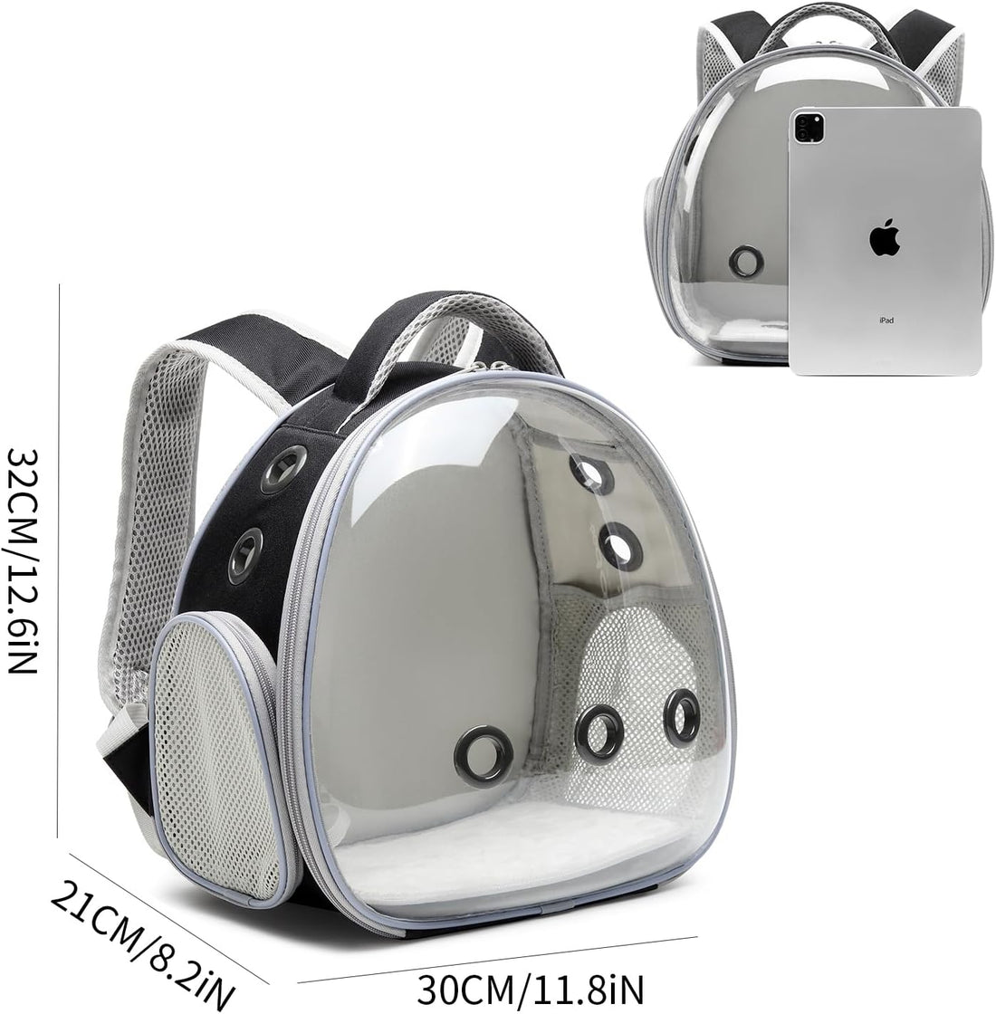 Portable Travel pet Backpack Carrier Hamster Bag Guinea Pig Bird