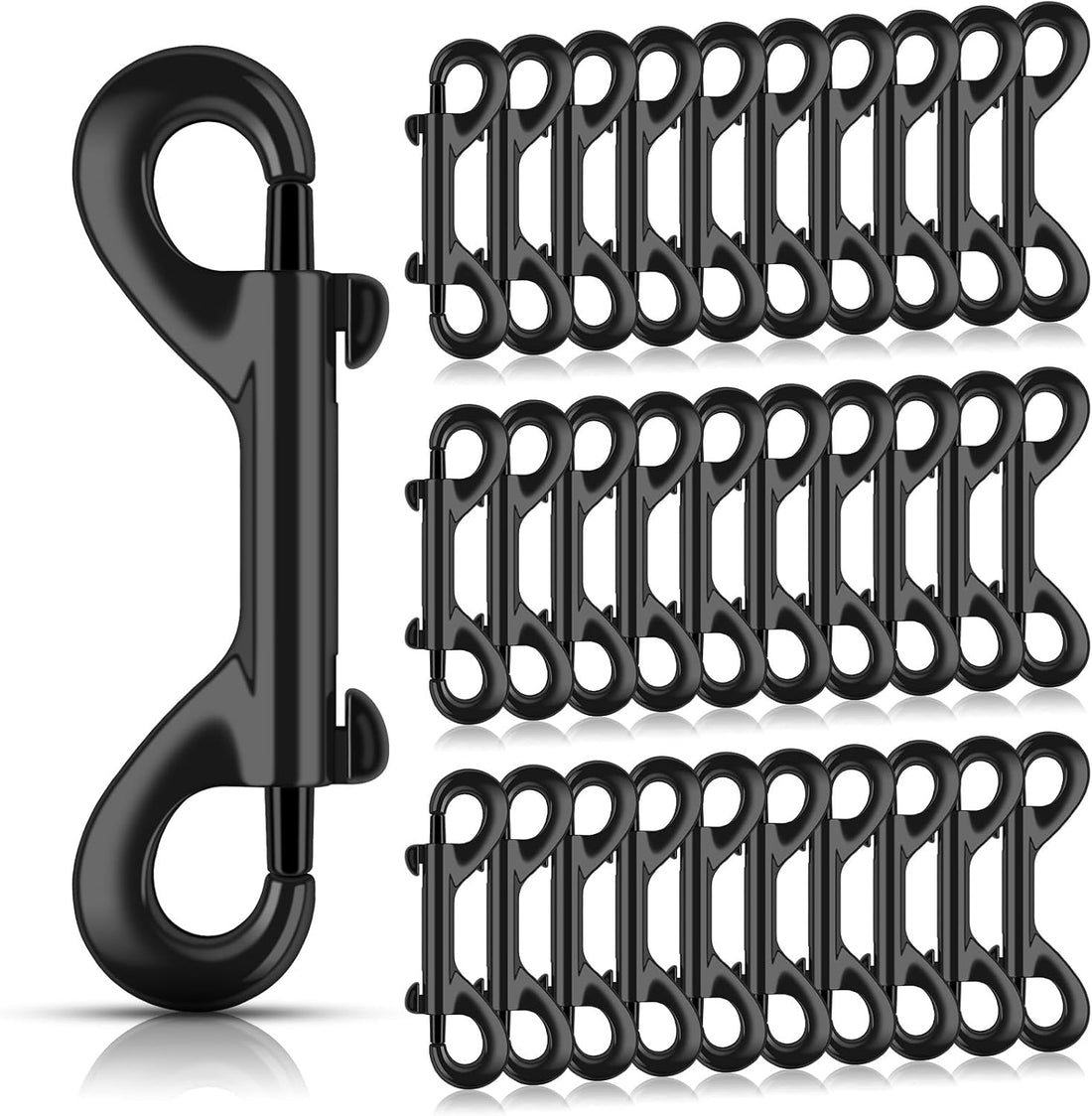 ERKOON 3.5 Inch Double Sided Clips Trigger Snaps for Horse