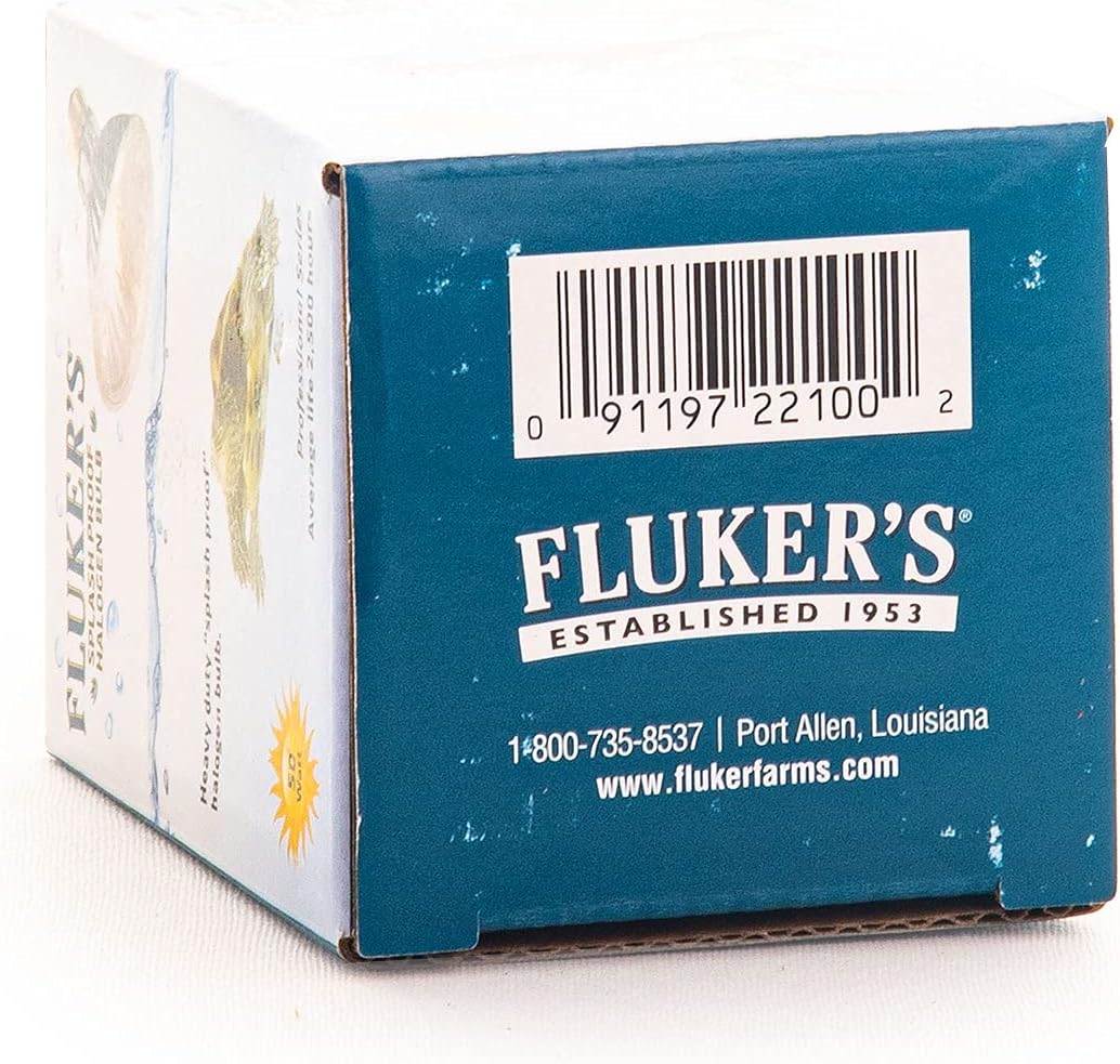 Fluker's Heavy, Duty Splash Proof Halogen Bulb for All Water Based