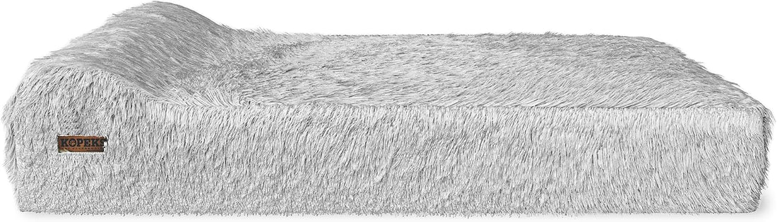 KOPEKS Dog Bed Replacement Cover Memory Foam Beds - Brown