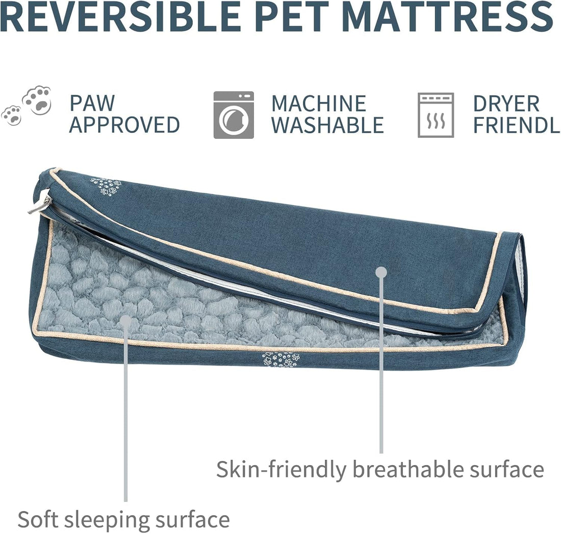 VANKEAN Waterproof Reversible Crate Mat Cool/Warm Washable JointRelief