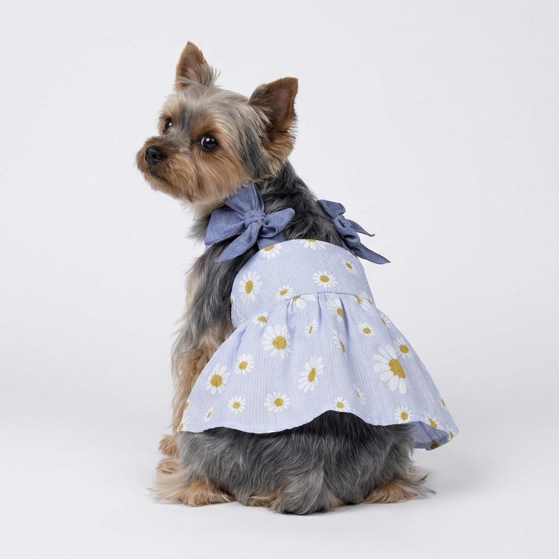 Fitwarm Daisy Dog Dress, Elegant Summer Clothes for Small Dogs Girl