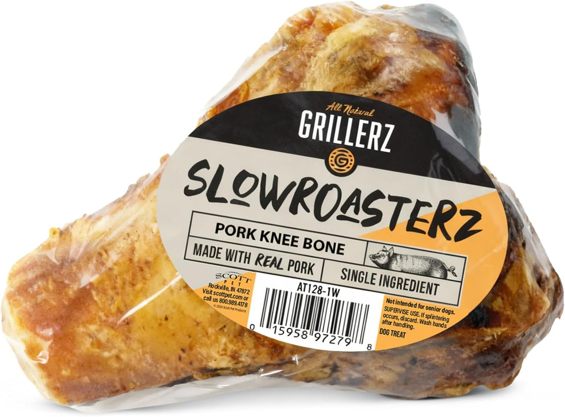 Grillerz Pork Femur Bones, Rawhide-Free, 2 Count
