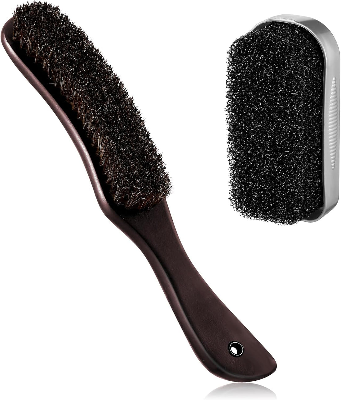 Patelai 2 Pcs Horsehair Felt Hat Brush Kit