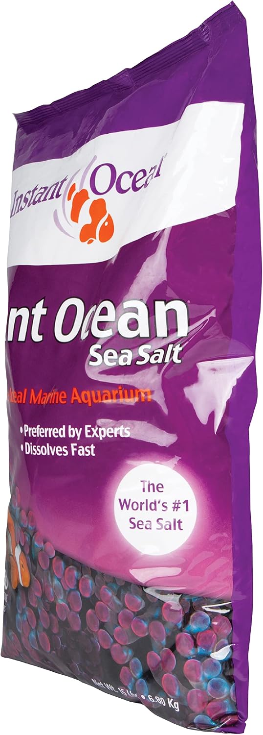 Instant Ocean Sea Salt for Marine Aquariums, 50 Gallons