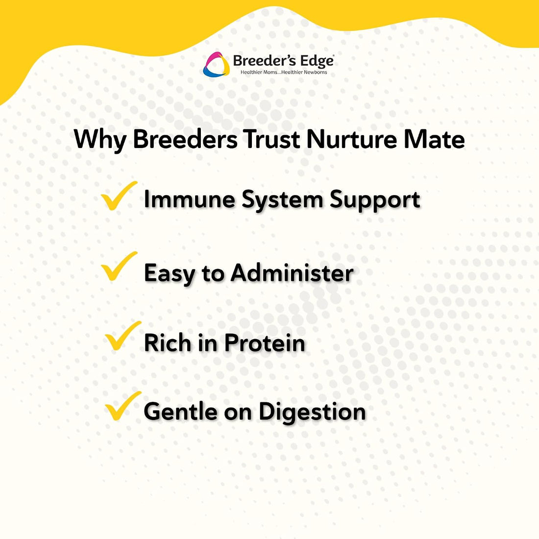 Breeder's Edge Nurture Mate Colostrum Supplement for Newborn Foals