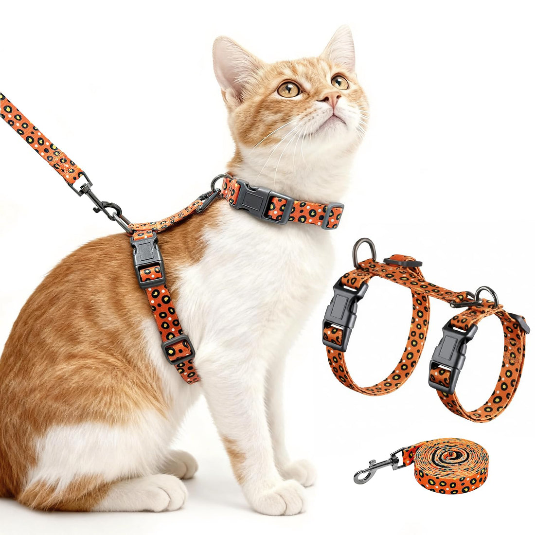 Halypet Cat Harness and Leash Set