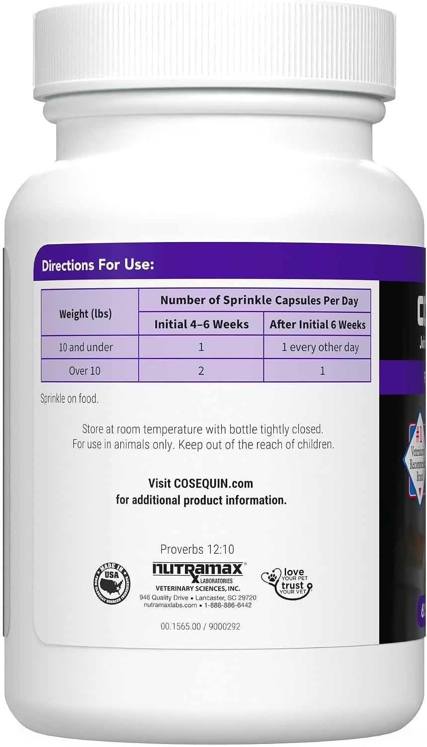 Nutramax Cosequin for Senior Cats Joint Health Supplement