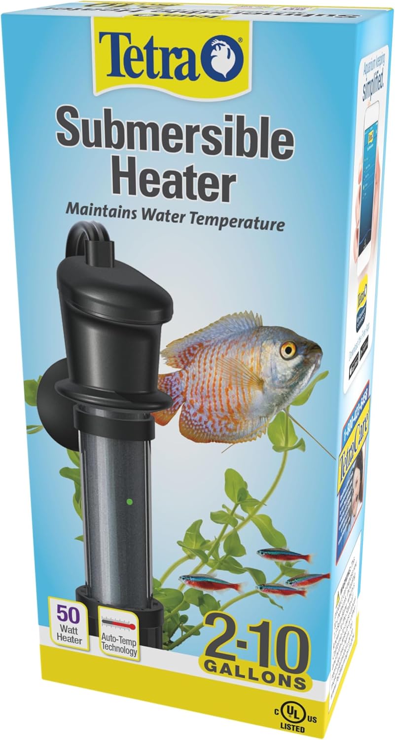 Tetra HT Submersible Aquarium Heater With Electronic Thermostat