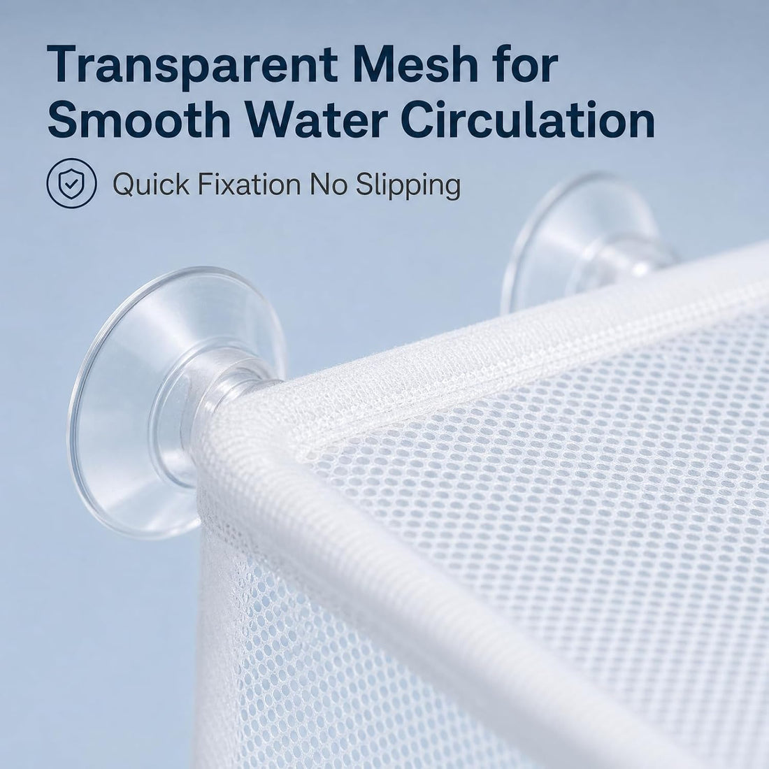 SNJORT Fine Mesh Fry Breeder Box 2 Pack with Cleaning Brush