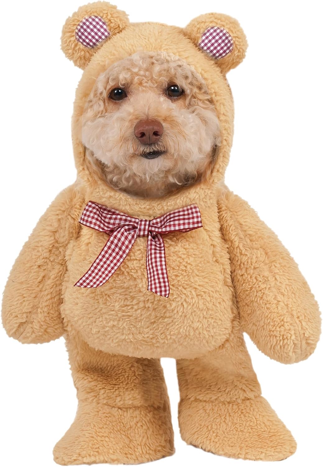 Rubies Walking Teddy Bear Pet Costume for Dogs or Cats