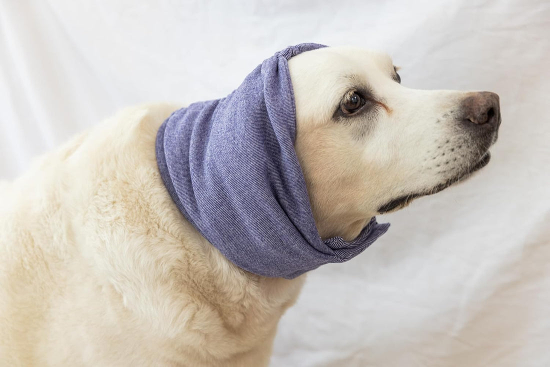 Dog Ear Muffs for Noise Protection Purple L