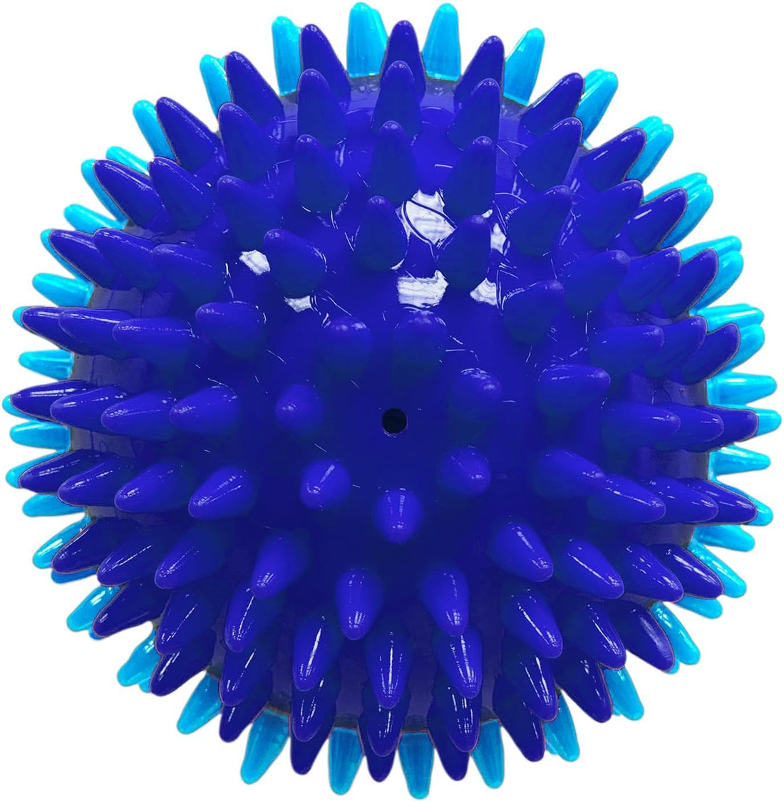 Nerf Dog 3.7in TPR 3-Part Spike Squeak Ball Dog Toy