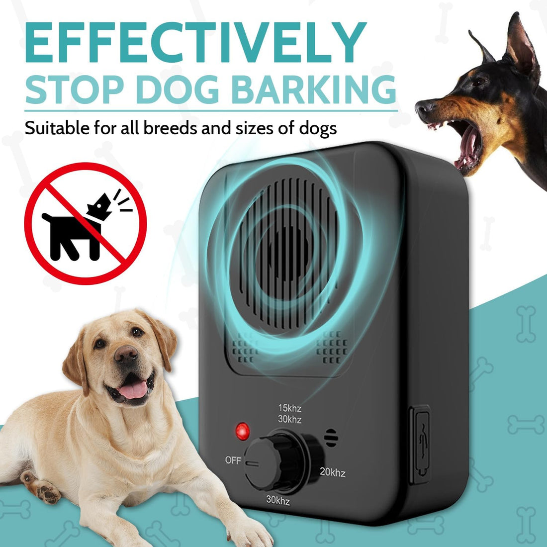 Anti Barking Device, Dog Barking Deterrent Devices for Dogs, Bark Box