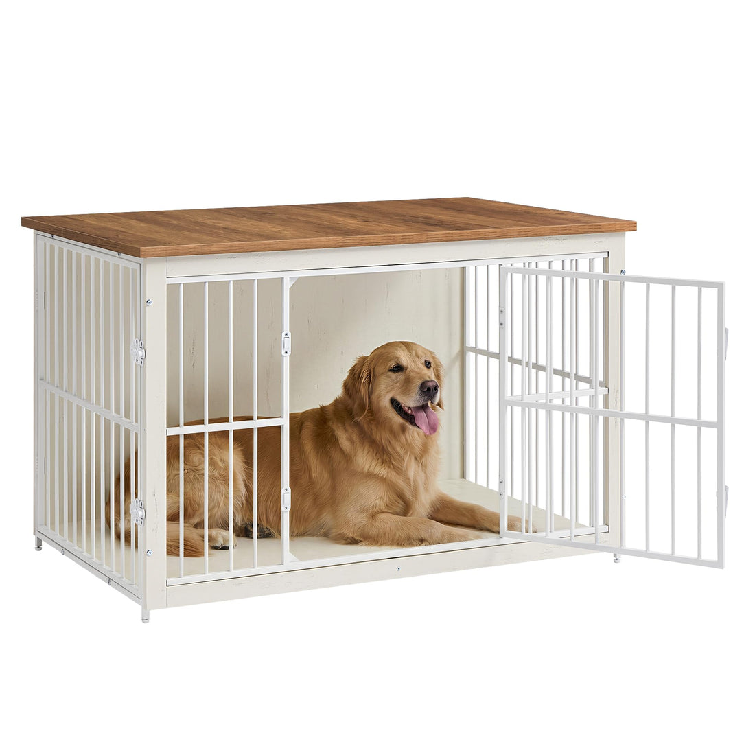 Feandrea Wooden Dog Crate Furniture