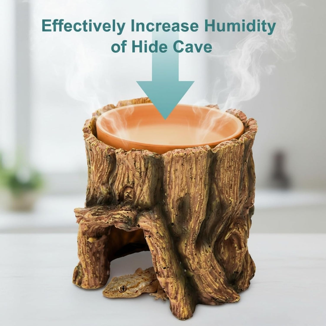 Cididu Reptile Hide Cave Resin
