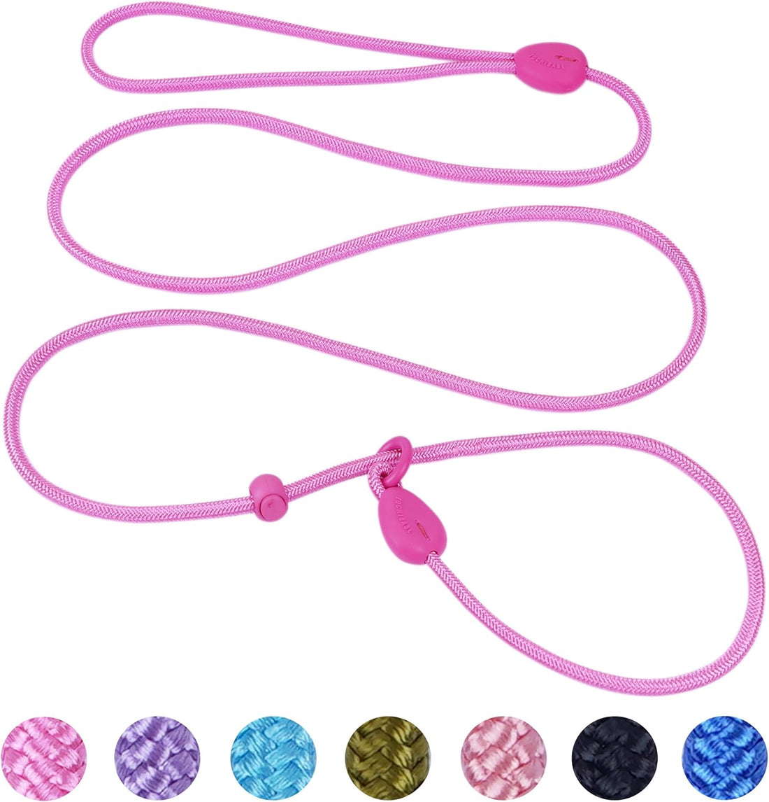 6FT Dog Training Leash - Slip Lead for Small & Medium Dogs - Strong