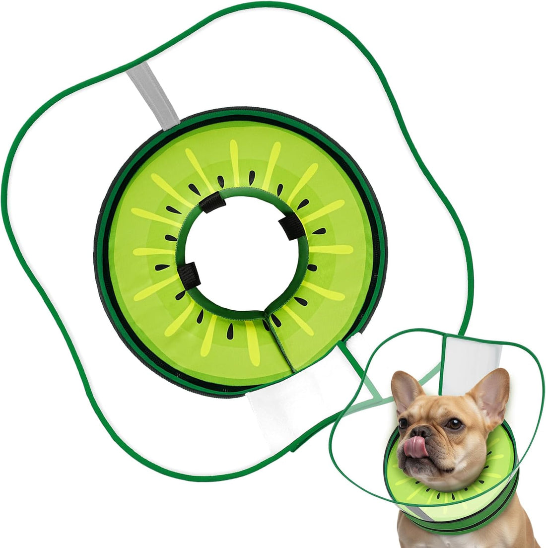 Supet Sponge Dog Cone Collar Stop Licking After Surgery