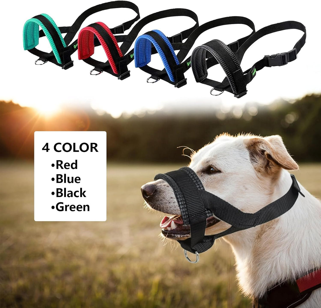 Nylon Dog Muzzle for Small,Medium,Large Dogs Prevent from