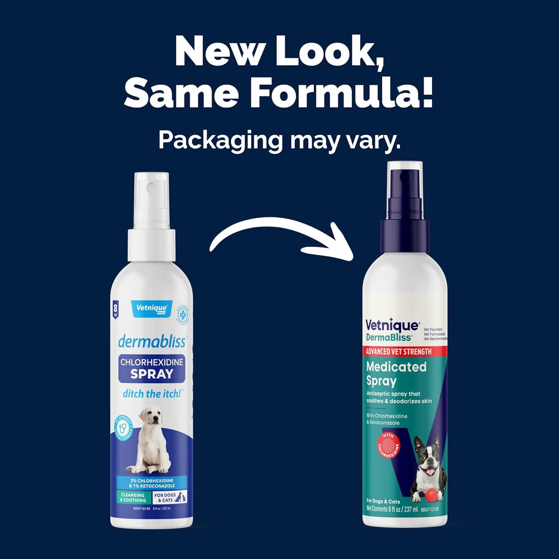Vetnique Dermabliss Chlorhexidine Spray for Dogs and Cats