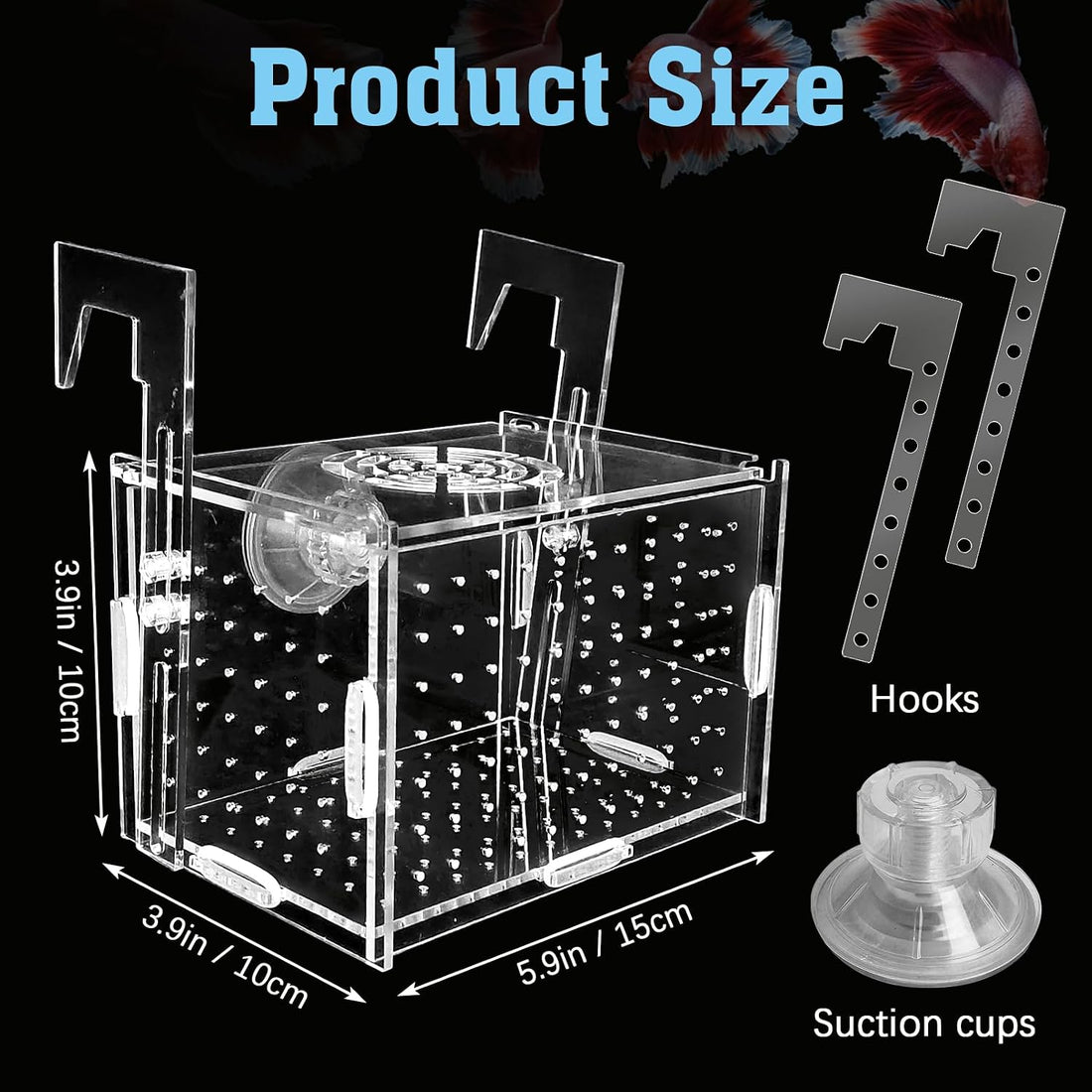 Hamiledyi Acrylic Breeding Isolation Box