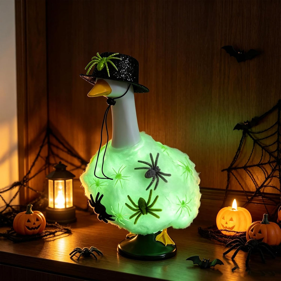 Chris.W Porch Goose Halloween Outfit Glow in the Dark Costume 17-23