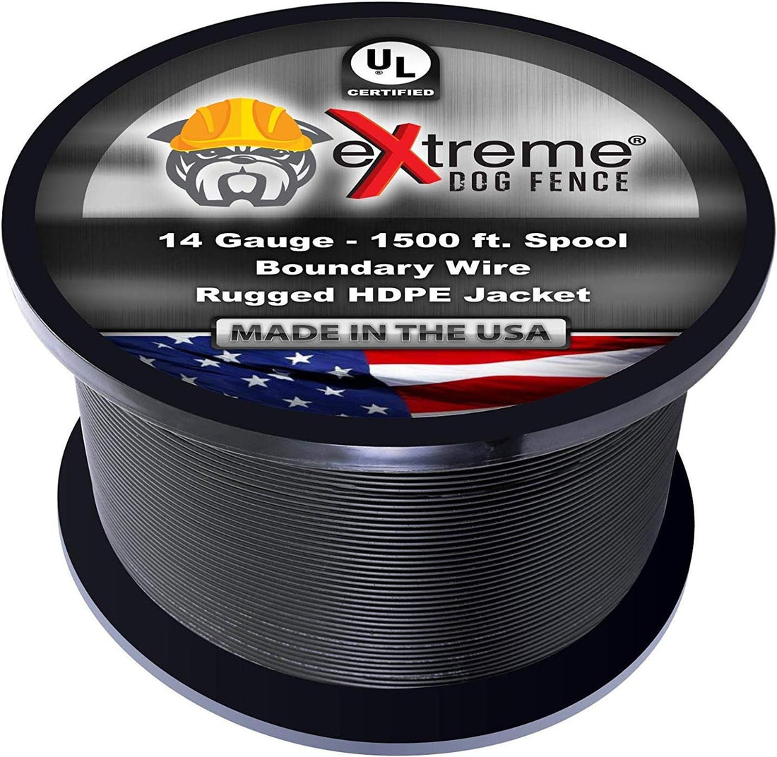 14 Gauge Electric Dog Fence Wire, 1500 ft, Underground Boundary Wire